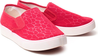 

Nell Canvas Shoes For Women(Red)