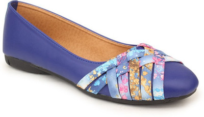 

Sindhi Footwear Venetian Loafers For Women(Blue)