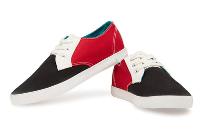 Breakbounce MasasiBlack/Red Casuals For Men(Black, Red