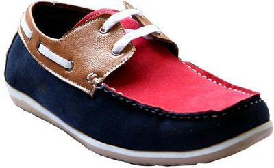 

Killer 5002-Blu-Tan-Red Boat Shoes For Men(Multicolor, Blue/tan/red
