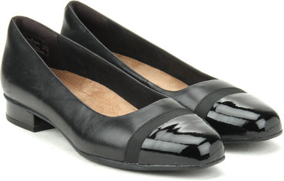 

Clarks Keesha Rosa Black Leather Slip on For Women(Black