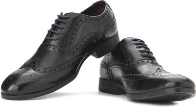 

Clarks Banfield Limit Black Leather Lace up For Men(Black