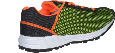 

Sicadon Running Shoes For Men(Green, Orange, Black, White