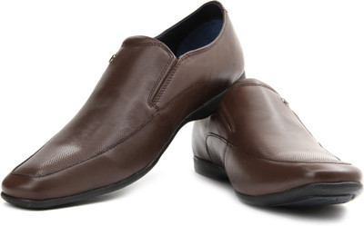 

Louis Philippe Slip On Shoes For Men(Brown