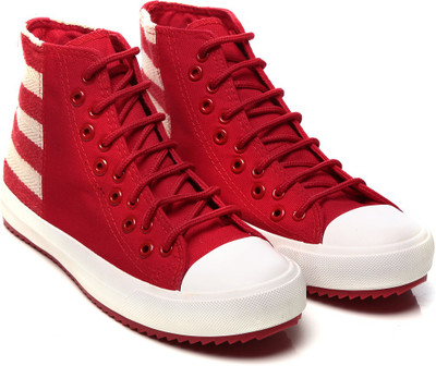 

Nell W-780 Canvas Shoes For Women(Red)