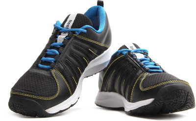 

REEBOK REAL ACTIVE LP Men Running Shoes For Men(Black, Black/blue/yellow/wht