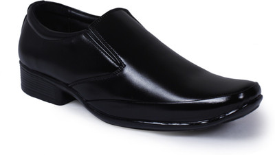 

Shoe Island Modish Black Slip-On Formals Slip On For Men(Black