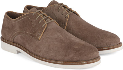 

Provogue Genuine Leather Corporate Casuals For Men(Beige