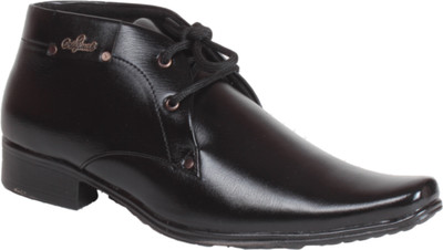 

Shockerrock Lace Up Shoes For Men(Black