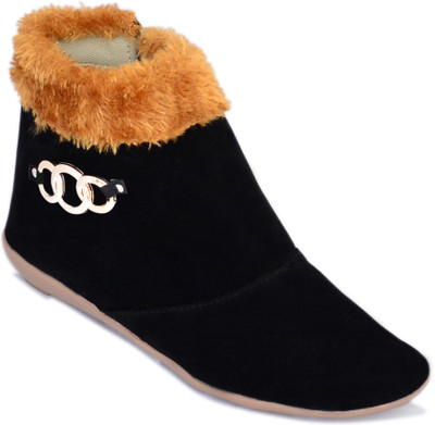 

Myra Party Wear Boots For Women(Black