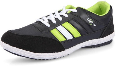 

Lancer Walking Shoes For Men(Grey, Black-green