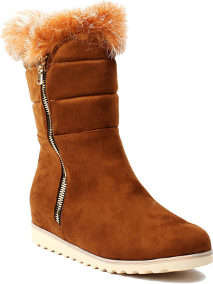

Foot Candy Boots For Women(Tan, Camel