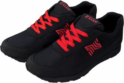 

XIXE BLACK BRD MARATHON FITNESS RUNNING SPORTS Corporate Casuals For Men(Black