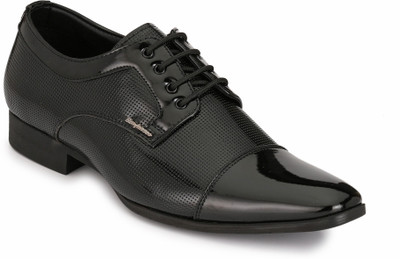 San Frissco EC 9915 Lace Up Shoes For Men(Black)