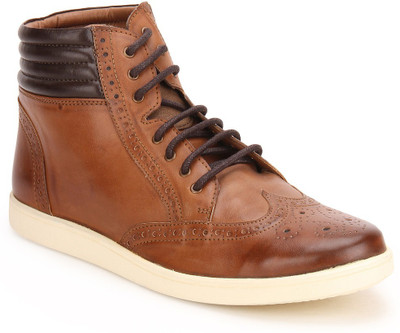 

Knotty Derby Justin Brogue Boots For Men(Tan