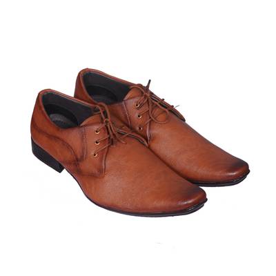 Smoky Tan Party Lace Up Shoes