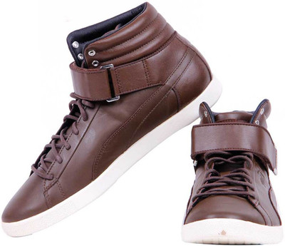 

Puma Modern Court Hi Citi Series Casual Shoes For Men(Brown, Carafe