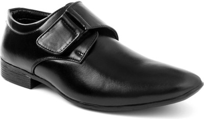 

World Walker Monk Strap Lace Up For Men(Black