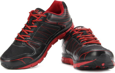 

Fila WINGS Running Shoes For Men(Multicolor), Blk/rd