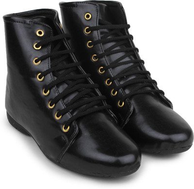 Shoetopia Boots For Women(Black