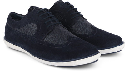 

Provogue Genuine Leather Corporate Casuals For Men(Blue