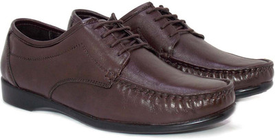 

Alberto Calza Leather Softouch Trumuk Lace Up For Men(Brown