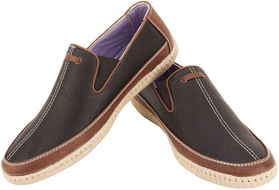 

FBT Casual Shoes For Men(Brown, Black-brown