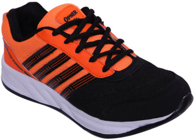 

Opner Walking Shoes For Men(Black, Orange, 01;black