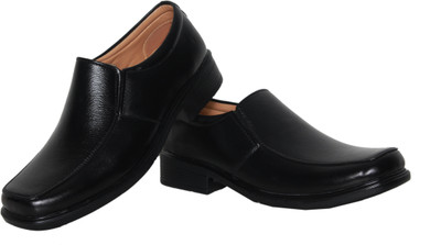 

Azzaro Black Jumbo Slip On Shoes For Men(Black