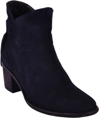 

Salt N Pepper 16-637 BLUESUEDE Boots For Women(Navy, Blue
