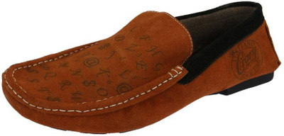 74% OFF on Sole Strings DRY01 Loafers For Men(Orange)