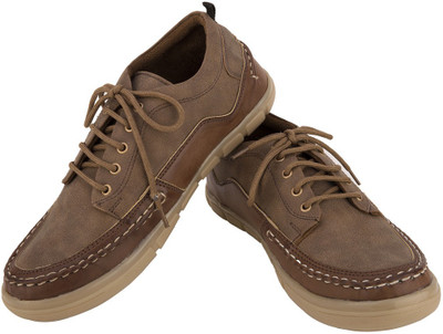 

FBT Casual Shoes For Men(Brown)