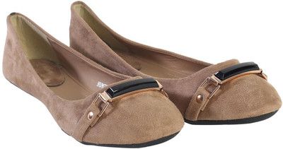

Pinza Stylish Flats Bellies For Women(Beige