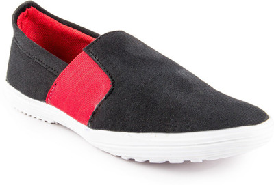 

Golden Sparrow Black Casual Shoes For Men(Black, Red