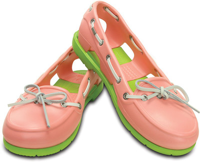 

Crocs Boat Shoes For Women(Pink, Green, Orange