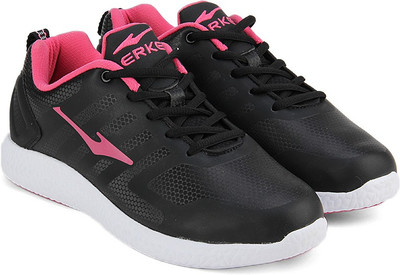 

Erke Running Shoes For Women(Black, Black/rose