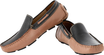 

tZaro Driving Shoes For Men(Beige)