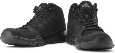 

ADIDAS Rokewood Mid Lea Outdoors Shoes For Men(Black), Black;ntgrey