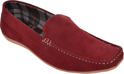 

Exotique EX0026Red Loafers For Men(Red