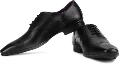 

Knotty Derby Toe Cap Oxford Lace up For Men(Black