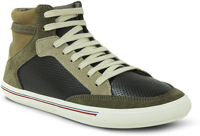 

Get Glamr Designer Lace Ups Sneakers For Men(Brown