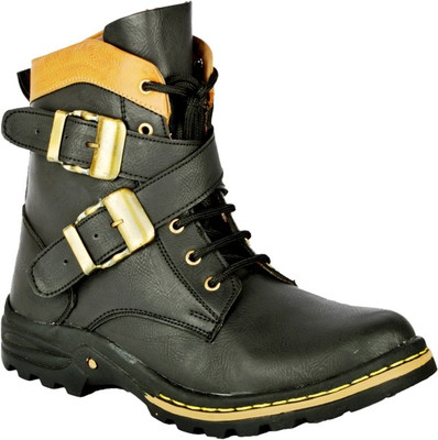 Fine Comfort Boots For Men(Black