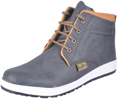 

FAUSTO Trendy Sneakers For Men(Green, Mehandi