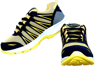 

The Scarpa Running Shoes For Men(Yellow, Black