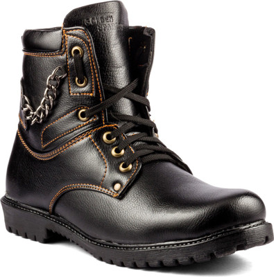 

Golden Sparrow Boots For Men(Black