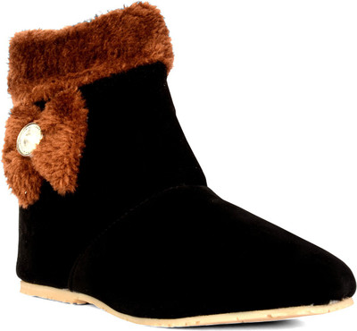 

Sam Stefy Boots For Women(Black, Brown)
