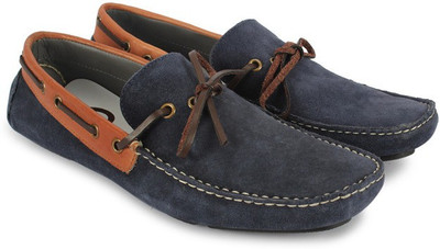 

Knotty Derby Riddle Loafers For Men(Blue, Blue+tan