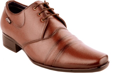 

Zebra Light Lace Up Shoes For Men(Tan)