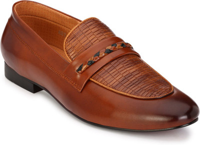 

Fentacia Textured Slip On For Men(Tan