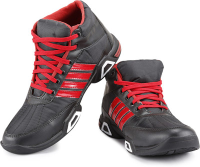 

Footfad Casuals For Men(Black, Red